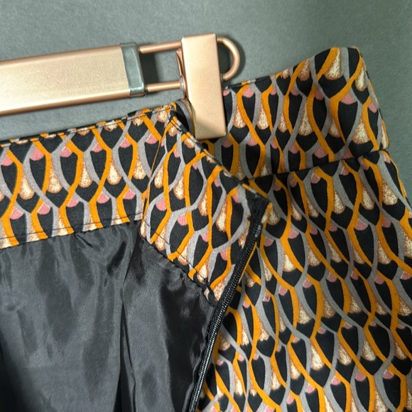 Mossimo Pencil Skirt Sz 12, lined, retro pattern - Picture 5 of 5